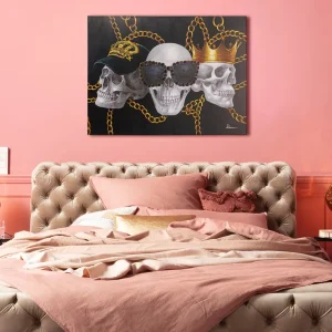 KARE Design Canvas Skull Gang 90x120cm