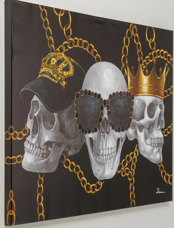 KARE Design Canvas Skull Gang 90x120cm