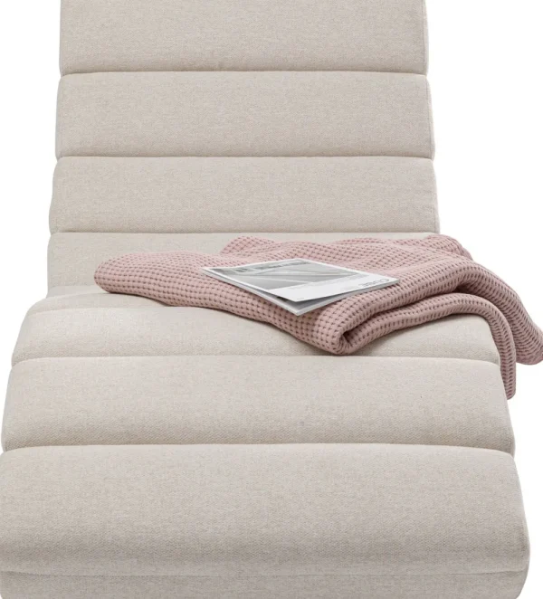 KARE Design Chaise Longue Balou Creme 190cm