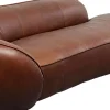 KARE Design Chaise Longue Wonder Leather Brown 252cm