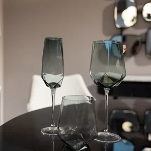 KARE Design Champagneglas Diamond Smoke