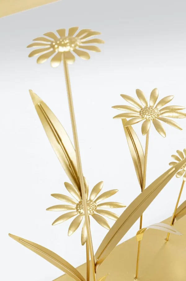 KARE Design Console Flower Meadow Goud 100cm