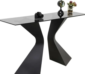 KARE Design Console Gloria Zwart 140x81cm