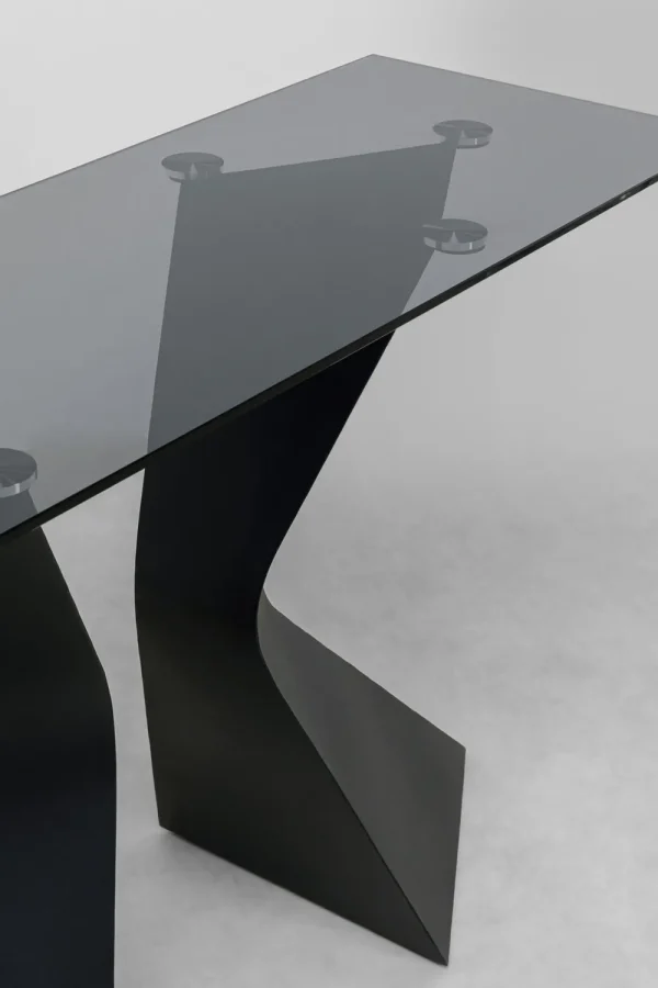 KARE Design Console Gloria Zwart 140x81cm