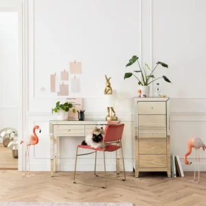 KARE Design Console Luxury Champagne