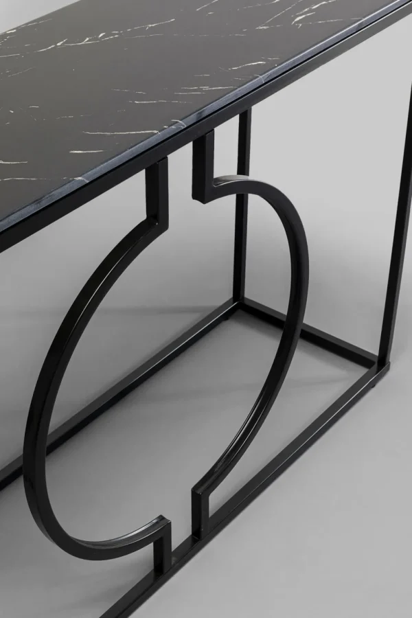 KARE Design Console Miami Loft Zwart 120x75cm