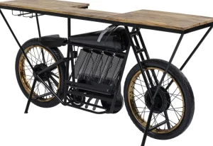 KARE Design Console Motorbike Zwart