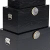 KARE Design Deco Box Nifty Black (3/Set)