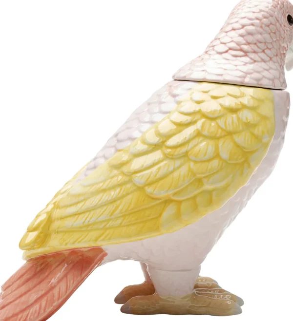 KARE Design Deco Kan Exotic Bird Giallo 23cm