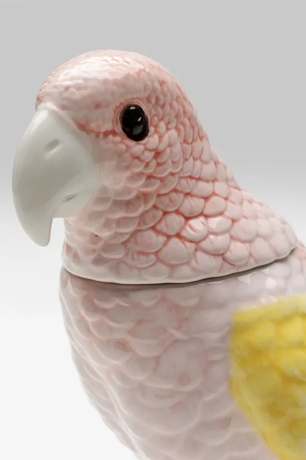 KARE Design Deco Kan Exotic Bird Giallo 23cm