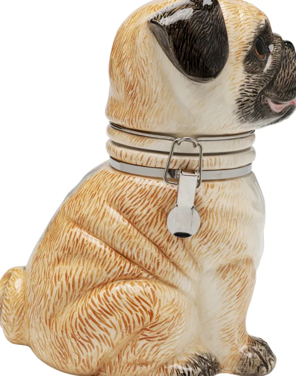 KARE Design Deco Pot Pug 18cm