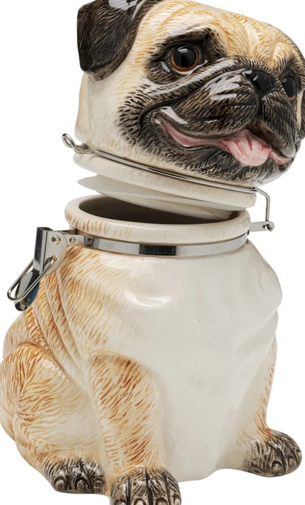 KARE Design Deco Pot Pug 18cm
