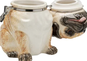 KARE Design Deco Pot Pug 18cm
