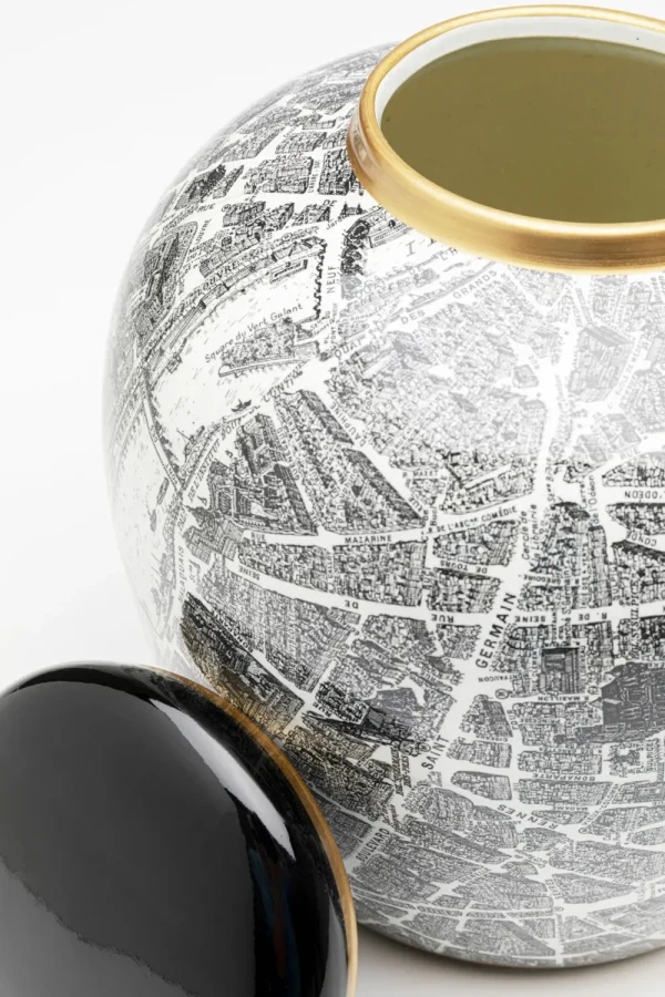 KARE Design Deco Pot Streets Of Paris 21cm
