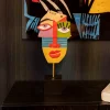 KARE Design Decofiguur Abstract Face Multicolour 52cm