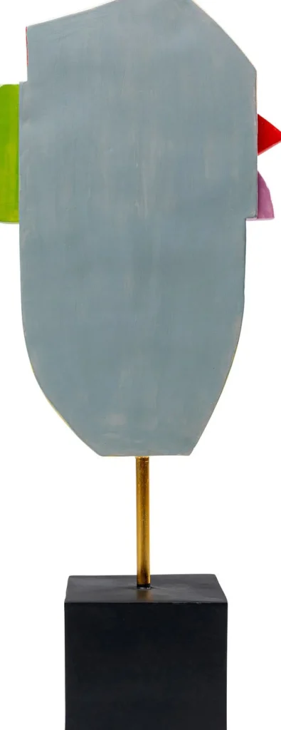 KARE Design Decofiguur Abstract Face Multicolour 52cm