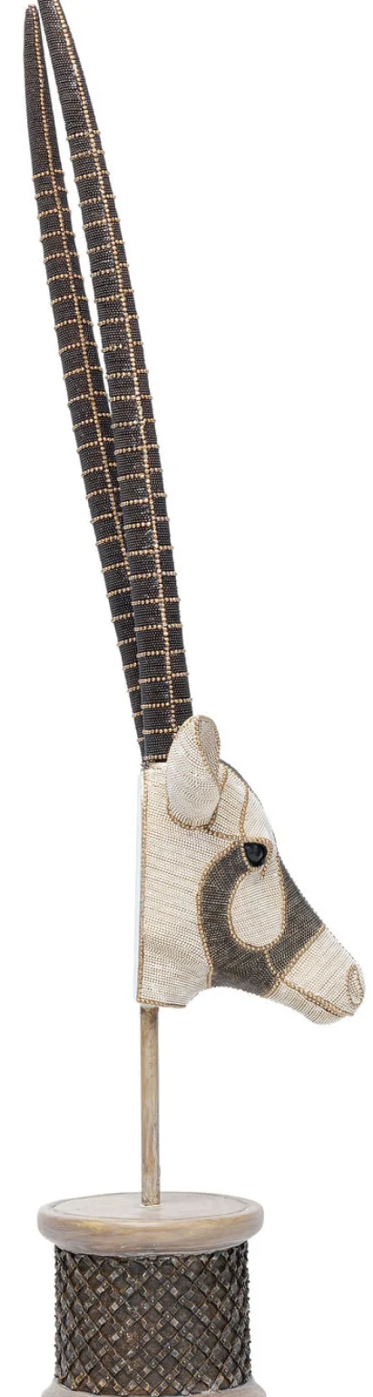 KARE Design Decofiguur Antilope Head Pearls 124cm