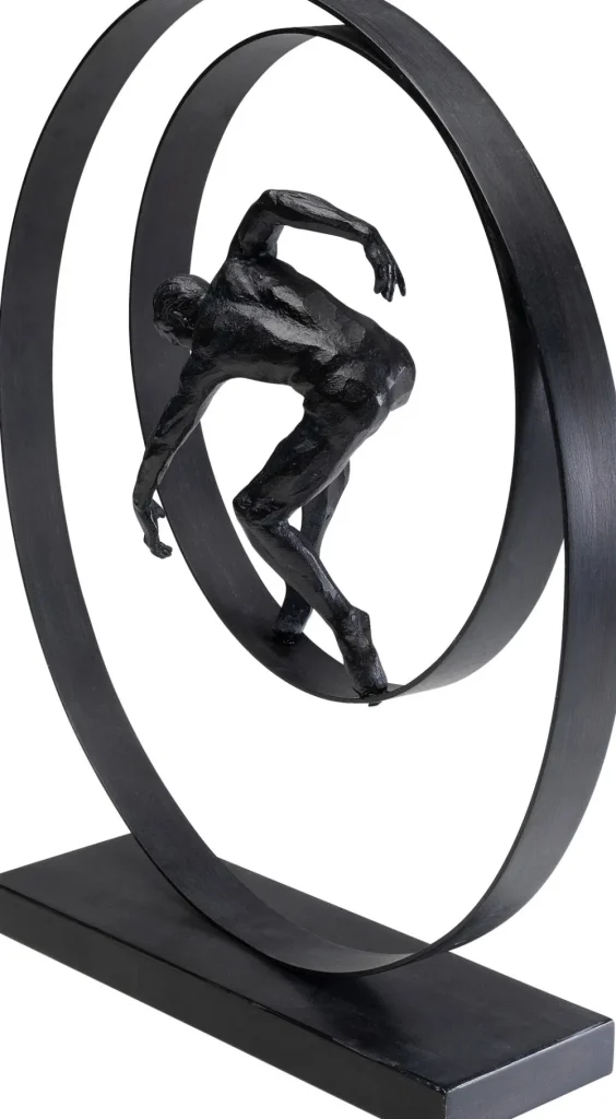 KARE Design Decofiguur Artist Circle 45cm