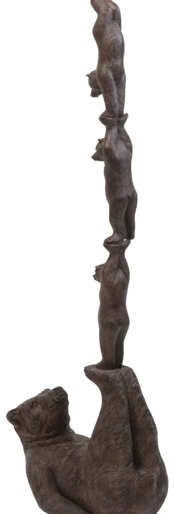KARE Design Decofiguur Artistic Bears Balance 121cm