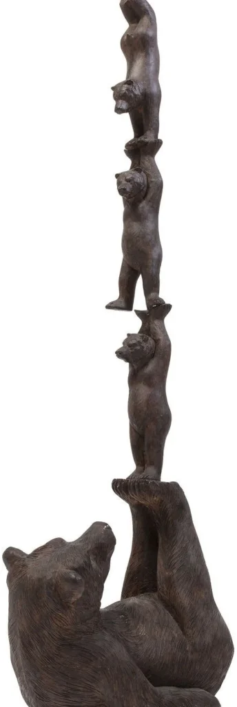 KARE Design Decofiguur Artistic Bears Balance 121cm