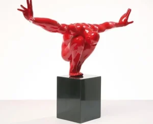 KARE Design Decofiguur Atleet Rood
