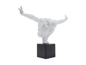KARE Design Decofiguur Atleet Wit Klein