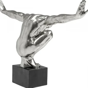 KARE Design Decofiguur Atleet XL Zilver