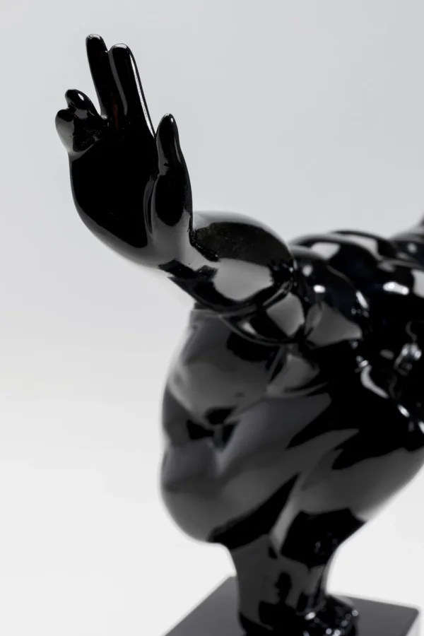 KARE Design Decofiguur Atleet Zwart