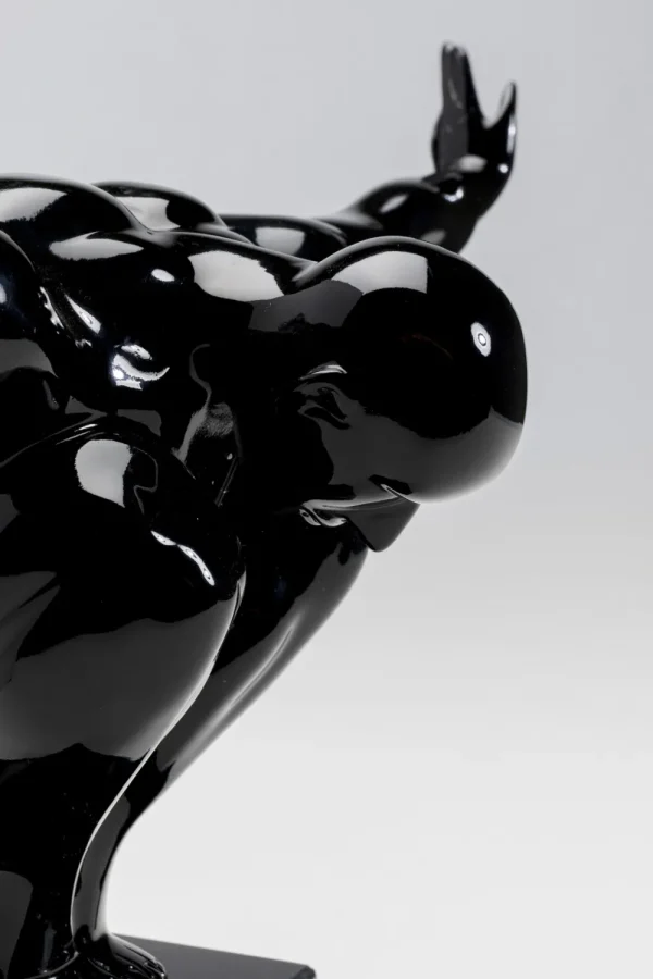 KARE Design Decofiguur Atleet Zwart