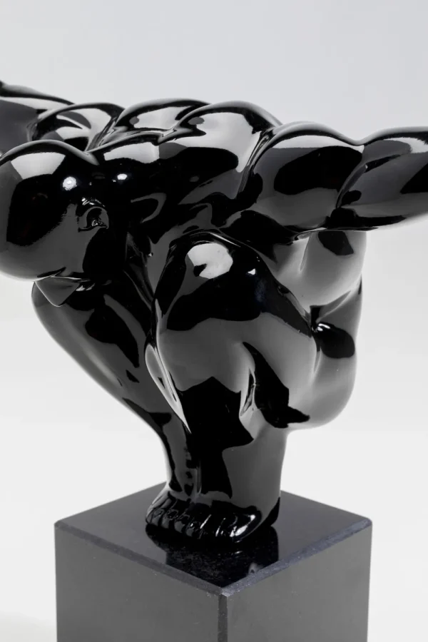 KARE Design Decofiguur Atleet Zwart