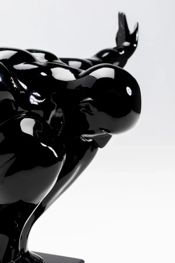 KARE Design Decofiguur Atleet Zwart Klein