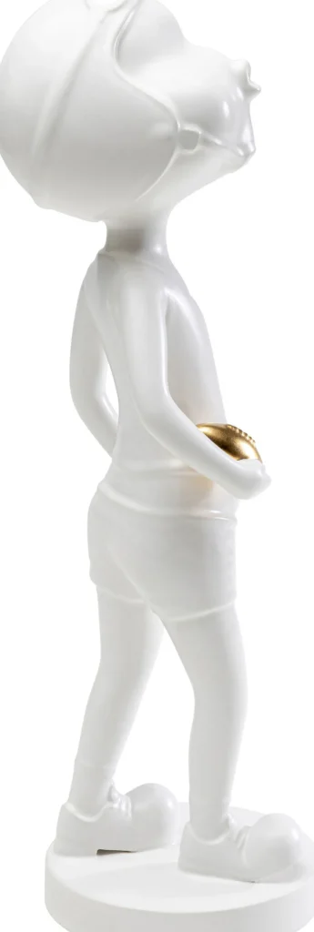 KARE Design Decofiguur Ball Girl White 41cm