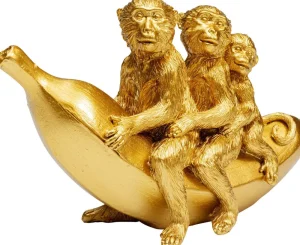 KARE Design Decofiguur Banana Ride 12cm