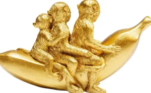 KARE Design Decofiguur Banana Ride 12cm