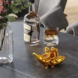 KARE Design Decofiguur Banana Ride 12cm