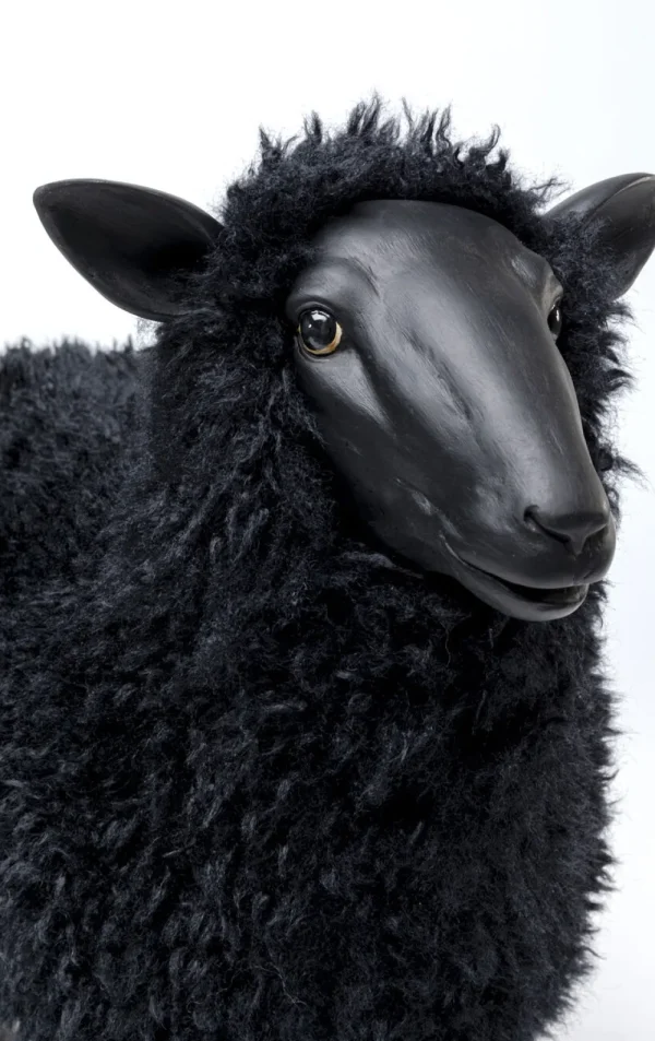 KARE Design Decofiguur Bathilde Black 48cm