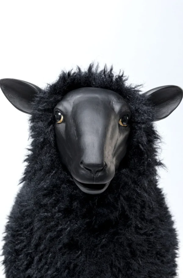 KARE Design Decofiguur Bathilde Black 48cm