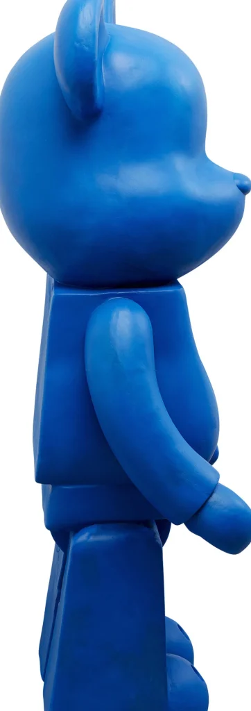 KARE Design Decofiguur Bear Blue 101cm