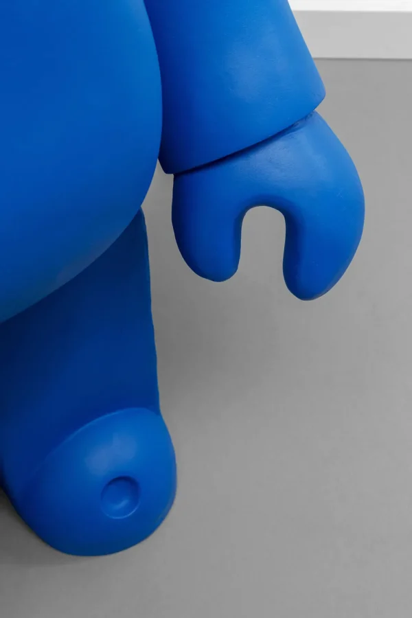 KARE Design Decofiguur Bear Blue 101cm