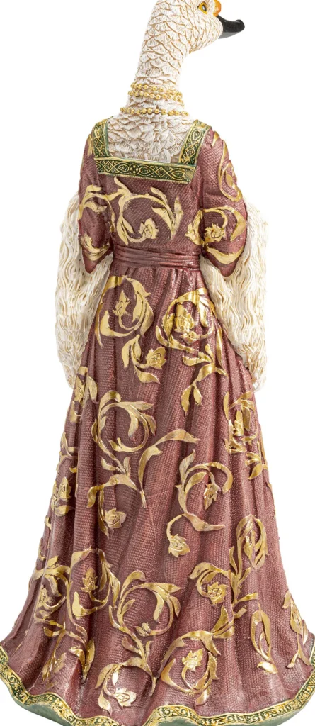 KARE Design Decofiguur Bird Lady Duck White 31cm