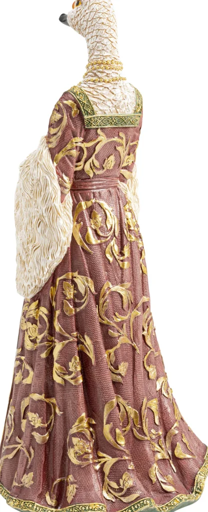 KARE Design Decofiguur Bird Lady Duck White 31cm