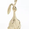 KARE Design Decofiguur Bunny Gold 52cm