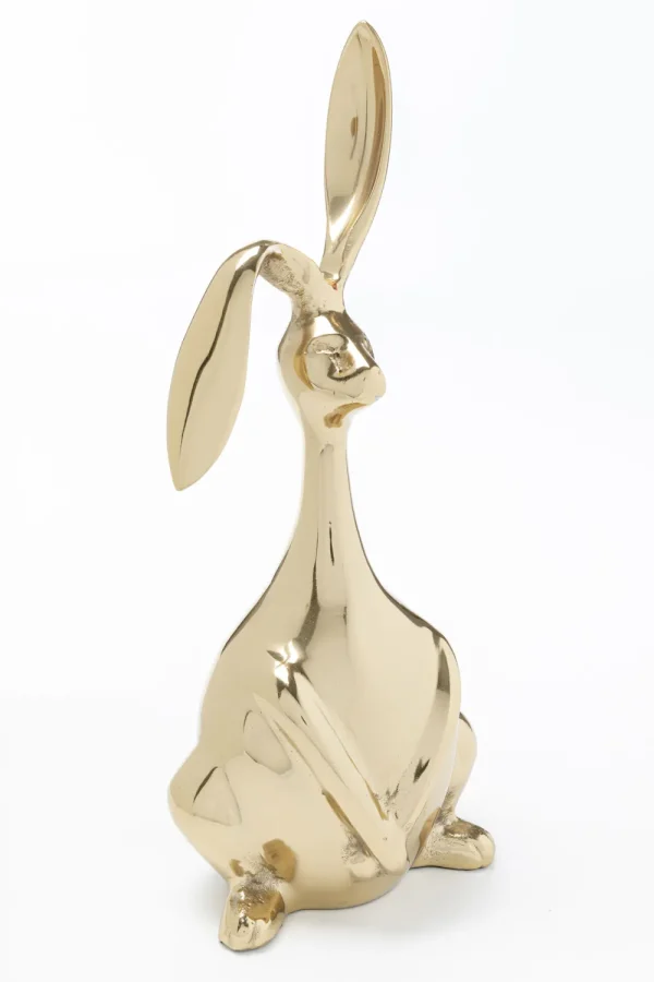 KARE Design Decofiguur Bunny Gold 52cm