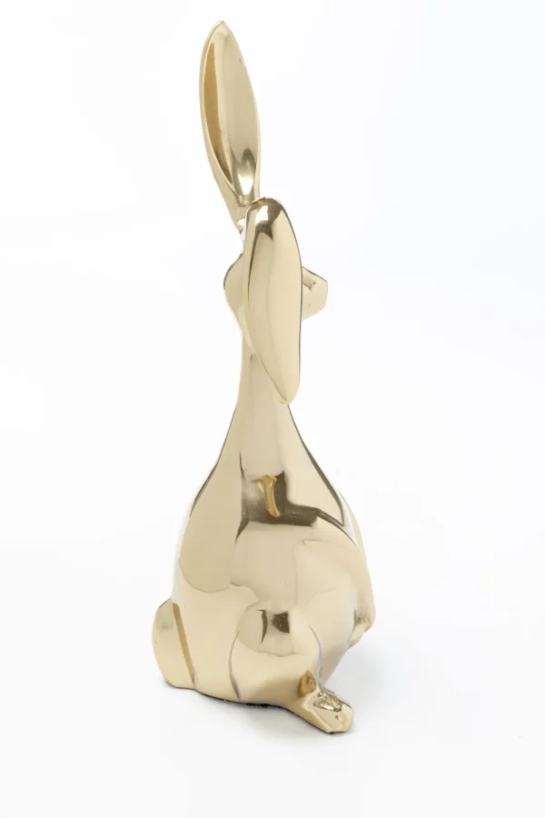 KARE Design Decofiguur Bunny Gold 52cm