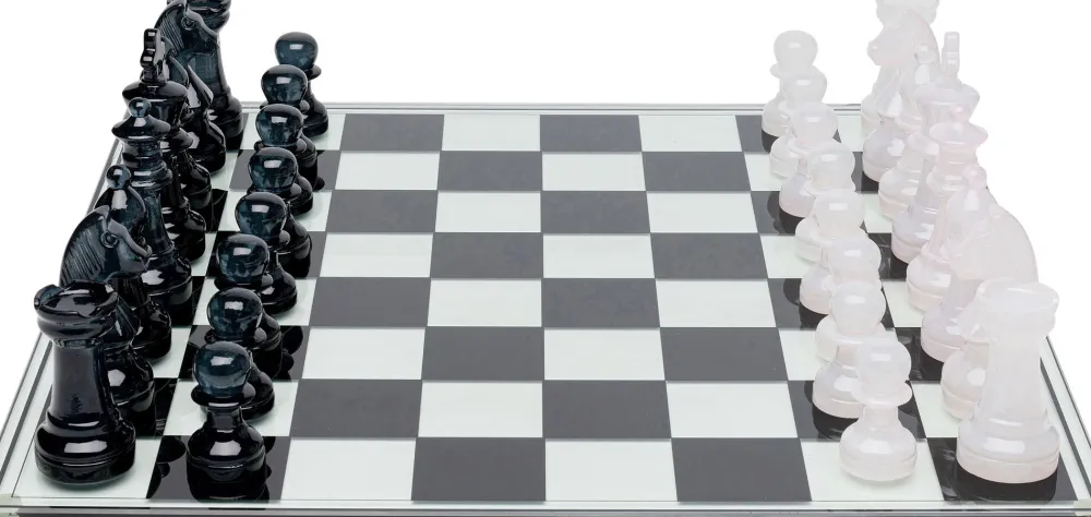 decofiguur_chess_transparent_xcm_2.webp KARE Design Decofiguur Chess Transparent 60x60cm