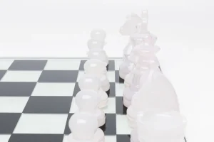 KARE Design Decofiguur Chess Transparent 60x60cm