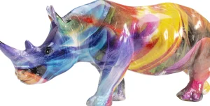 KARE Design Decofiguur Colored Rhino