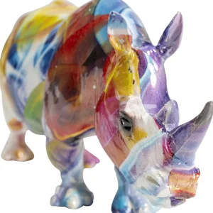 KARE Design Decofiguur Colored Rhino