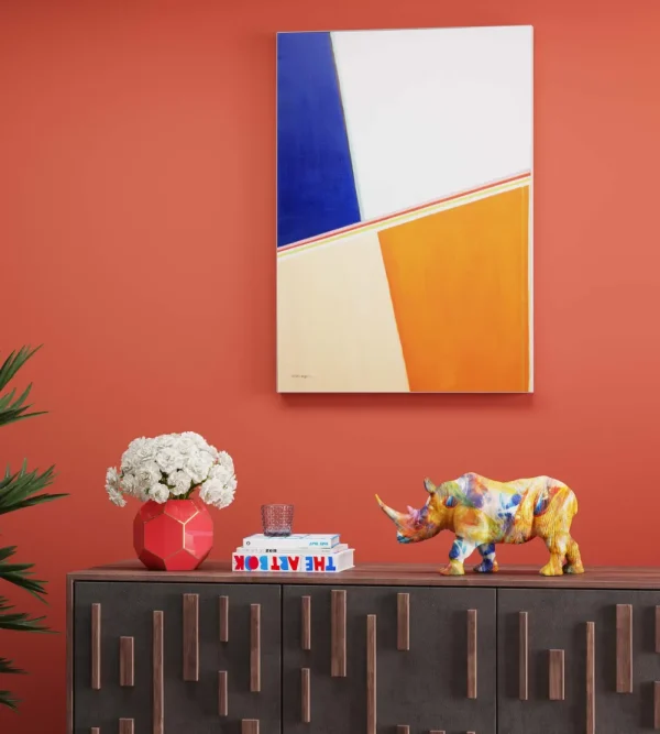 KARE Design Decofiguur Colored Rhino