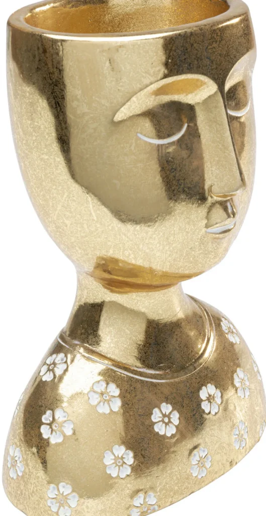 KARE Design Decofiguur Daisy Head Goud